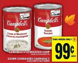 Food Basics Campbell's condensed soup offer