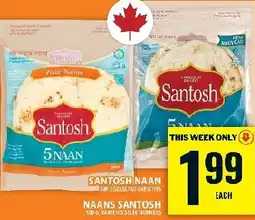 Food Basics Santosh naan offer