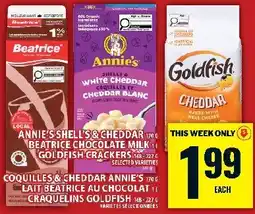 Food Basics Annie's shells & white cheddar offer