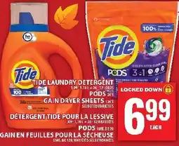 Food Basics Tide laundry detergent offer