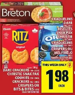 Food Basics Ritz original crackers offer