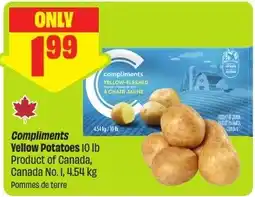 FreshCo Compliments yellow potatoes offer