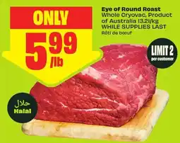 FreshCo Eye of Round Roast offer