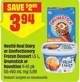 FreshCo Nestlé Real Dairy or Confectionery Frozen Dessert offer