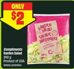 FreshCo Compliments Garden Salad offer