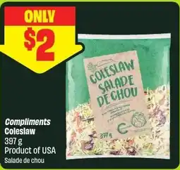 FreshCo Compliments coleslaw offer