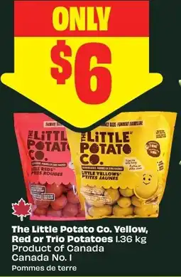 FreshCo The little potato co. yellow, red or trio potatoes offer