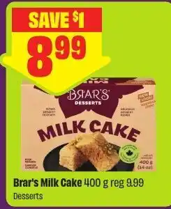 FreshCo Brar's milk cake offer