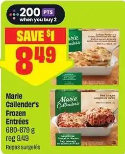 FreshCo Marie Callender's Frozen Entrées offer
