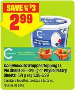 FreshCo Compliments Whipped Topping offer