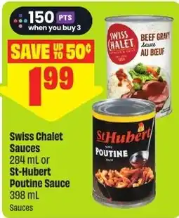 FreshCo Swiss Chalet Sauces or St-Hubert Poutine Sauce offer