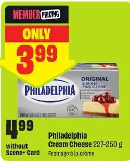 FreshCo Philadelphia cream cheese offer