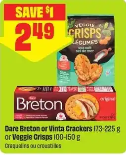 FreshCo Breton or Vinta Crackers offer