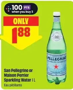 FreshCo San Pellegrino or Maison Perrier Sparkling Water offer
