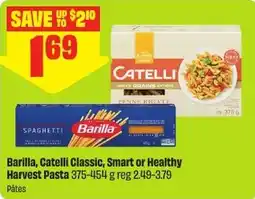FreshCo Barilla, Catelli Classic, Smart or Healthy Harvest Pasta offer