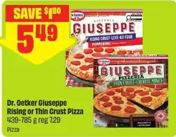 FreshCo Dr. Oetker Giuseppe Rising or Thin Crust Pizza offer
