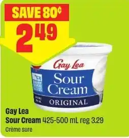 FreshCo Gay Lea Sour Cream offer