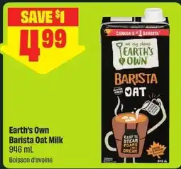 FreshCo Earth's Own Barista Oat Milk offer