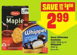 FreshCo Dare Ultimate Cookies or Whippet Biscuits offer