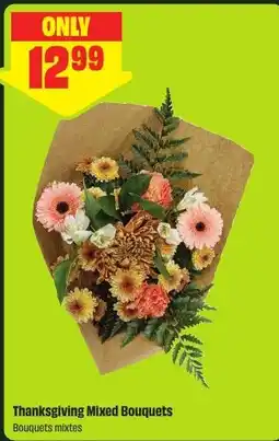 FreshCo Thanksgiving Mixed Bouquets offer