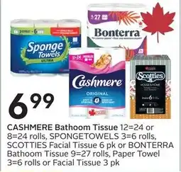 Sobeys Cashmere Bathroom Tissue offer