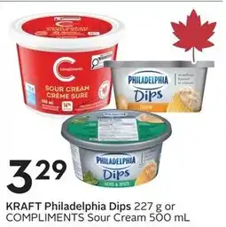 Sobeys Kraft philadelphia dips offer