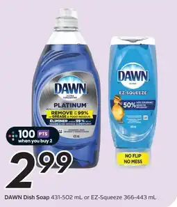 Sobeys Dawn dish soap offer