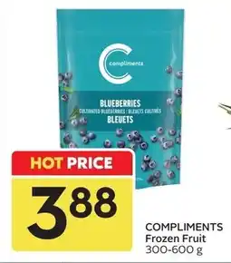 Sobeys Compliments blueberries offer
