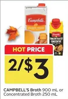 Sobeys Campbell's Broth offer