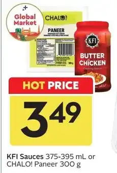 Sobeys KFI Sauces offer