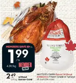 Sobeys Hayter's Farm Young Turkey offer