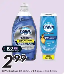 Sobeys Dawn dish soap offer