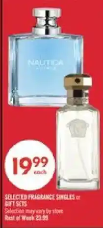 Shoppers Drug Mart Selected fragrance singles or gift sets offer