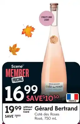 Sobeys Gérard Bertrand Coté des Roses Rosé offer