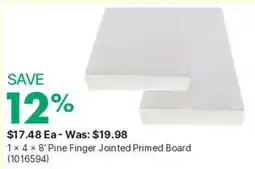 Kent Pine Finger Jointed Primed Board offer
