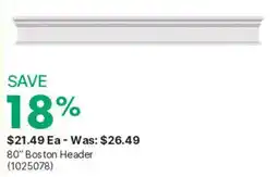 Kent Boston Header offer