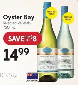 Sobeys Oyster Bay Selected Varietals offer