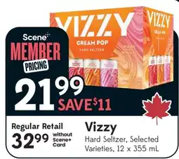Sobeys Vizzy Hard Seltzer offer