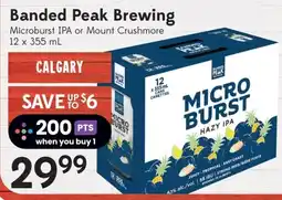 Sobeys Banded Peak Brewing Microburst IPA offer