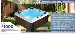 Kent Canadian spa co. burnaby 6-person 44-jet premium hot tub offer