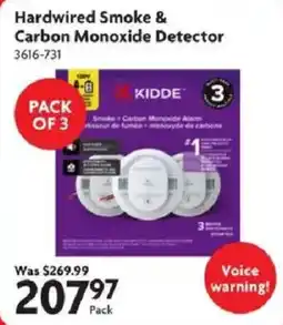 Home Hardware Kidde hardwired smoke & carbon monoxide detector offer