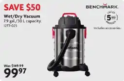 Home Hardware Benchmark wet/dry vacuum offer