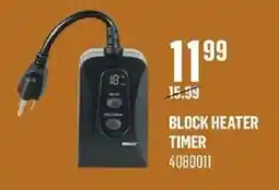 Canac Block Heater Timer offer