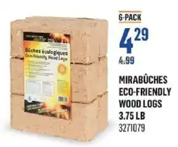 Canac Mirabûches eco-friendly wood logs offer