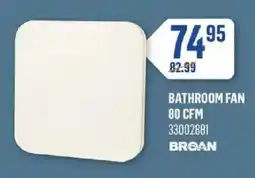 Canac Braan bathroom fan offer