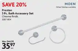 Home Hardware Moen preston 3 pc. bath accessory set offer