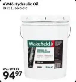 Home Hardware Wakefield AW46 Hydraulic Oil offer