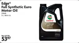 Home Hardware Castrol edge full synthetic euro motor oil offer
