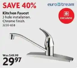 Home Hardware Eurostream kitchen faucet offer