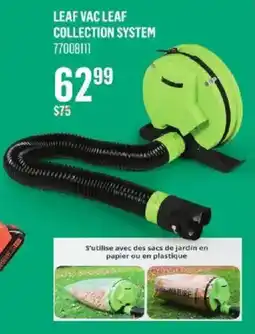 Canac Leaf Vac Leaf Collection System offer